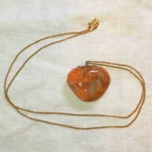Unique vintage agate necklace